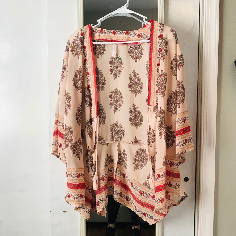 Patterned Kimono